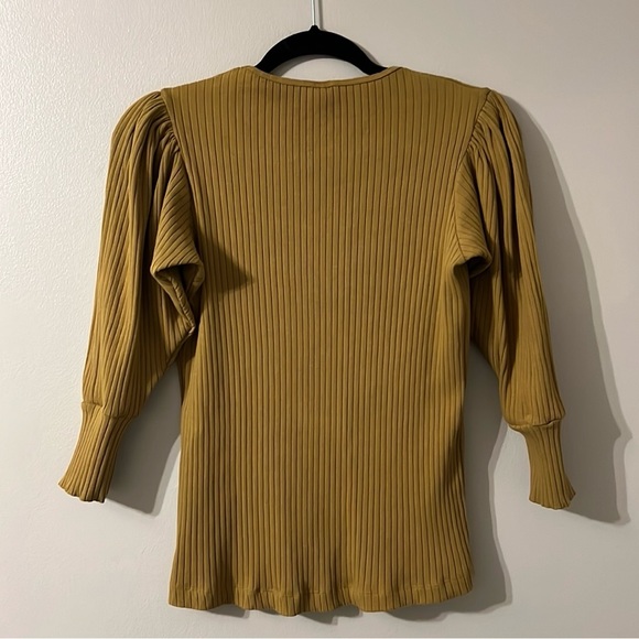 NWOT Kate Quinn Puff Sleeve Top M - Picture 3 of 7
